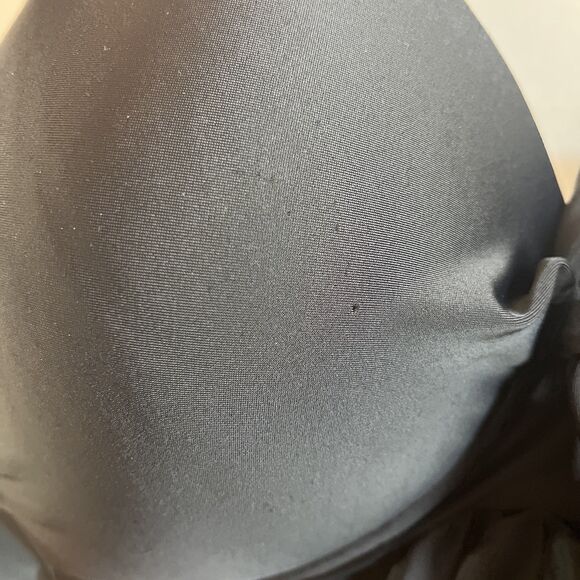 Torrid Swimsuit Women’s Plus Size 5 5R One Piece Black Layered Adjustable Strap - Picture 15 of 16